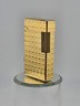 Vintage Collectible 1980's FLAMINAIRE France Gold Plated Gas Pocket Lighter.