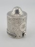 Ultra Rare 19th C Antique Tiffany & Co Repousse Sterling Match Safe w Ash Drawer