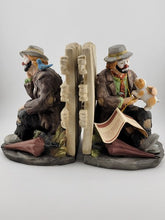 Vintage The Emmett Kelly JR Signature Collection Figurine Bookends Flambro