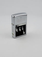 Zippo Lighter The Beatles - John Lennon, Paul McCartney, George & Ringo. Works.