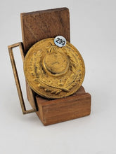 WW1 OTTOMAN EMPIRE TURKEY TURKISH MILITARY ARMY OFFICER BELT BUCKLE EXCELLENT