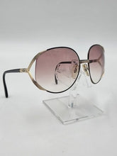 Vintage Christian Dior 2250 Sunglasses Made Austria Gold Pink Gradient 1970's