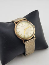 1960's Bulova Round Dress 32mm Wind Up Mens Vintage Wrist Watch Original Working