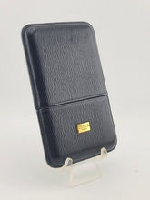 Rare Vintage S.T. Dupont Paris Black Leather Cigarette Case Made in Spain