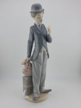 Lladro 5233 Charlie the Tramp Figurine Chaplin Juan Huerta Retired in 1988 EUC