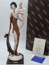 Giuseppe Armani Lady With Parrot 616/C Hand Signed LE 262/5000 Box COA Italy