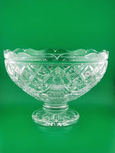 Rare Vintage Waterford Crystal America'Heriitage Thomas Edison Centerpiece Bowl