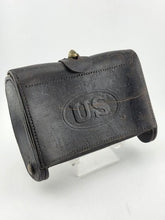 ROCK ISLAND ARSENAL 1903 McKEEVER U. S. ARMY LEATHER CARTRIDGE POUCH