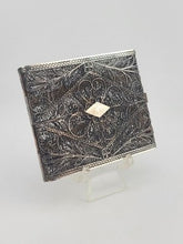 Antique Continental .800 Silver Filigree Cigarette Case Art Nouveau 80g