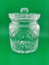 Vintage Waterford Crystal Lismore Lidded Biscuit Barrel Jar Canister Ireland