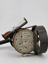 Antique No.1974 Brass Air Meter Anemometer w/ Sand Timer, Circa 1900 Mining Tool