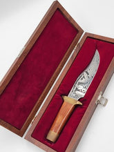 Rare Schrade 1976 Bicentennial NRA Bowie knife showing "American Patriot" #1126