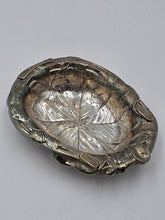 Antique Art Nouveau Sterling Silver Repousse Leaf Vine Bonbon Dish 115.7g