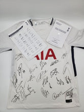 2017-2018 Tottenham Hotspur Spurs Full Team Signed Jersey Official COA hologram.