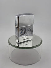 Vintage 1995 Zippo Cornwall England Map Crest Windproof Lighter USA. Works.