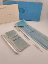 1968 Tiffany & Co Sterling Silver Pen & Letter Opener Promo Set w Box Provenance