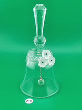 Vintage Swarovski Retired Crystal Dinner Table Bell 1981 5.75" Austria. VG Cond.