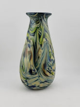 Rare One Of A Kind Collectible Scott Meyer 2009 Signed Fused Glass Vase.