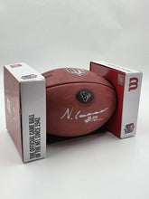 Nico Collins NFL Authenticated Signed Wilson Duke Texans Football NFL Hologram