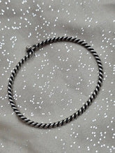 James Avery “Retired” Sterling Silver Twisted Wire Hook-On Bracelet.