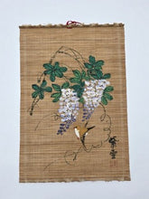 Rare Vintage Chinese Mat straw Carpets Handmade Decorative Wall Hanging 18"