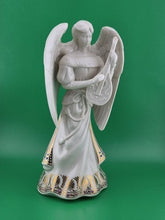 Lenox China Jewels Collection Angel of Harmony Ivory Porcelain & Gold Trim 9.5"