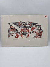 Rare Hand Signed Jack Hudson 1990 Salmon Feast Alaska Native Formline Art Print
