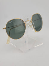 Rare 1980s 52/21mm VINTAGE B&L RAY BAN USA ROUND AVIATOR SUNGLASSES