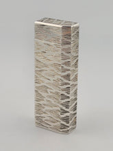 Rate Vintage Cartier Paris 30 Micron Silver Plated Gas Lighter, Bark Design Read