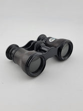 Rare 19th C Antique French Lemaire Black Leather Wrapped Opera Glasses. C 1880.