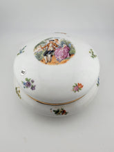 Vintage Erphila Germany Porcelain Jewelry Trinket Box Great Condition 1930s