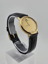 Vintage Raymond Weil Geneva 5536 18k Gold Electroplated Quartz Watch RUN GREAT