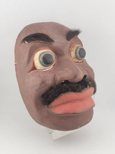 Antique Balinese Carved Wooden Dance Mask. beautiful collection & display piece