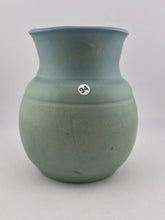 ORIGINAL VAN BRIGGLE HAND THROWN POTTERY VASE TURQUOISE/GREEN