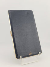 Vintage Large Alfred Dunhill London Leather Cigarette Case Gold Tone Interior.