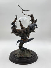 1950's Franklin Mint Guardians Of The World Crystal Ball By S.Lord Heavy Bronze.