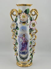 Rare Antique 19th C Jacob Petit Old Vieux Paris Porcelain Rococo 12 7/8" Vase