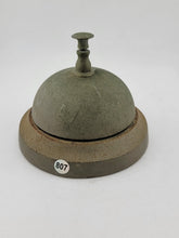 Antique 1863 Victorian Brass Hotel Counter Bell Service Bell Ship Bell. Working