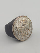 1936 Texas Independence Centennial Half Dollar Coin Ring Remember the Alamo.