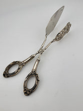 ORNATE STERLING SILVER HANDLE PASTRY SERVER (MADE IN GERMANY)