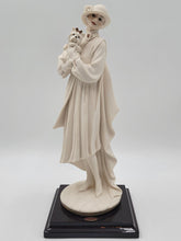 VTG Giuseppe Armani "Lady With Yorkshire" Porcelain Figurine #0486F 13"H SIGNED
