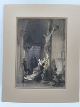 Entrance To St. Paul. 19th C British Lithograph Day & Son Queen’s Printer. 20x16