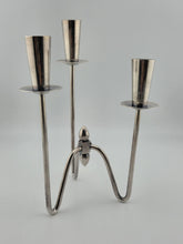 Rare Vintage Authentic Three-armed Candlesticks Silver Plated by Johannes Berg