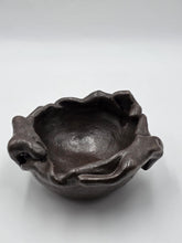 Rare Figural Studio Pottery Bowl 3 Reclining Women Brutalist Art Ceramic Bowl