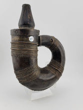 Antique Rare round shape powder flask Rare collectible ottoman Islamic Arabic.