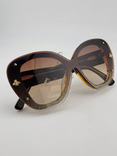 Rare Vintage Oversized Gucci Italy Womens Sunglasses GG2240 003 - 150-145.