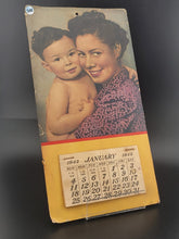 Rare Antique Collectible CALENDAR Advertising 1942 PHILLIPS 66 Complete Year.