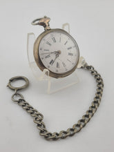 Antique 1880 French Cylinder Pocket Watch 10J “Cylindre Dix Rubis” Key Wind Read