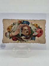 1880s-1890s Grover Cleveland 22nd & 24th U.S. President Decorative Calling Card