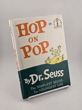 Vintage Collectible Hop on Pop Book 1963 Dr. Seuss. Early Edition Beginner Books